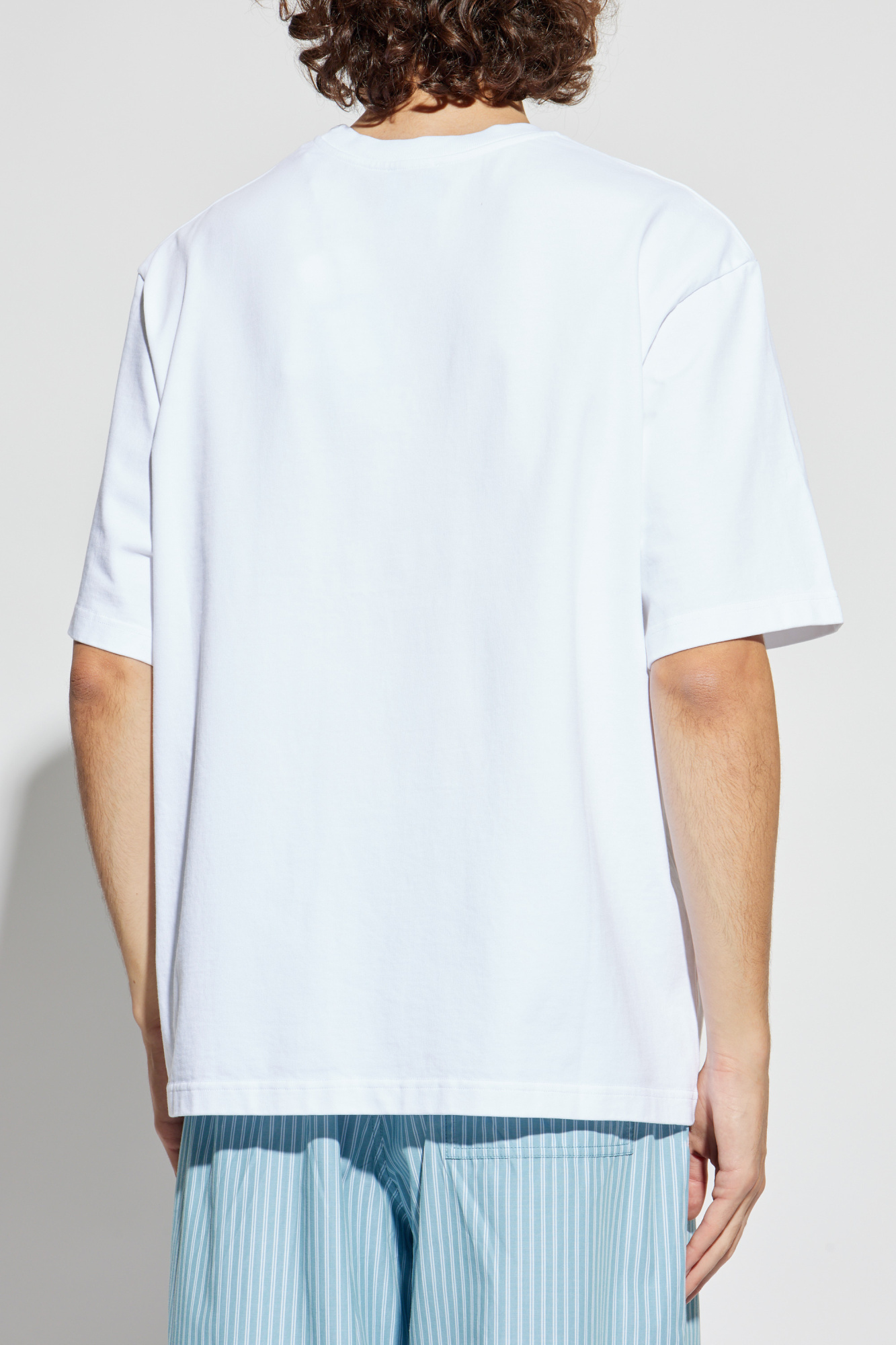White Oversize T-shirt Casablanca - Vitkac AS